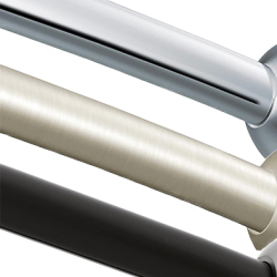 SRA0001 Curved Shower Rods, 44" ~72".